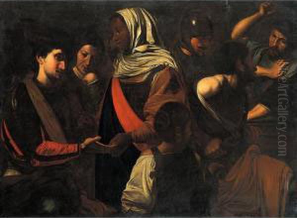 La Buona Ventura Oil Painting by Valentin De Boulogne