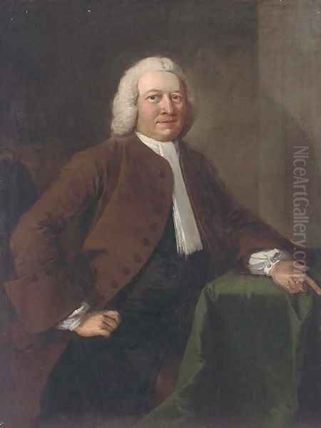 Portrait of Benjamin Day Oil Painting by Thomas Frye