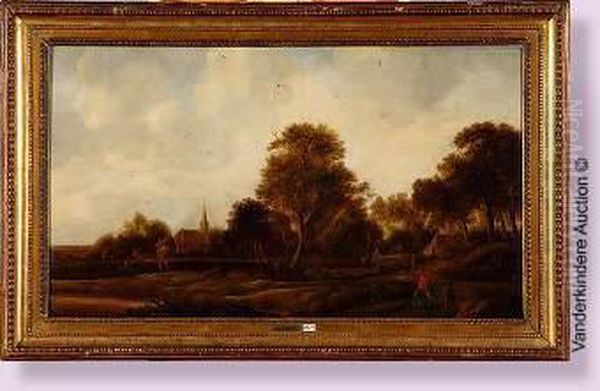 Paysage Anime Oil Painting by Pieter Jansz. van Asch