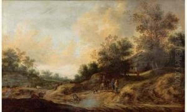 Paysage Anime Oil Painting by Pieter Jansz. van Asch