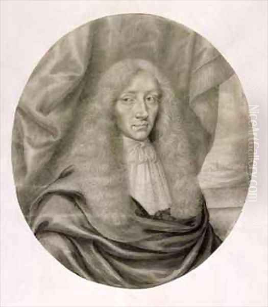 Portrait of Robert Boyle 1627-91 Oil Painting by William Faithorne