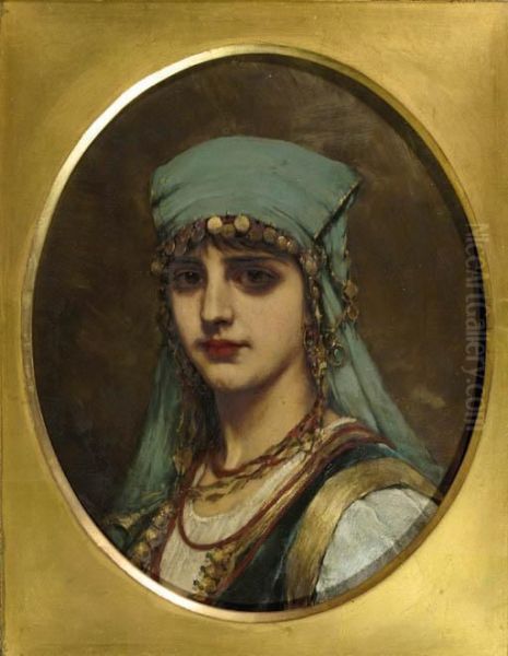 La Belle Egyptienne Oil Painting by Jan van Beers