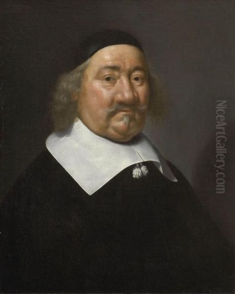 Bildnis Eines Herrn Oil Painting by Jan Van Bijlert