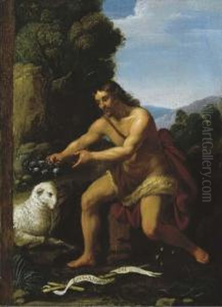 San Giovanni Battista Oil Painting by Jan Van Bijlert