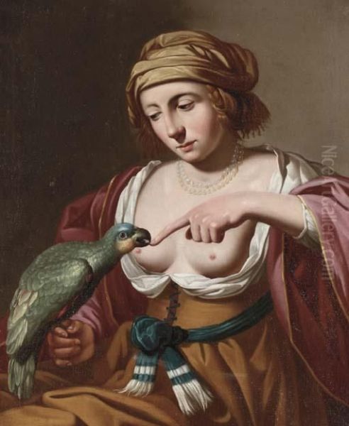 The Sense Of Touch Oil Painting by Jan Van Bijlert