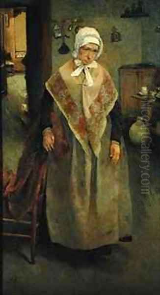 The Elderly Servant Oil Painting by Leon Henri Marie Frederic