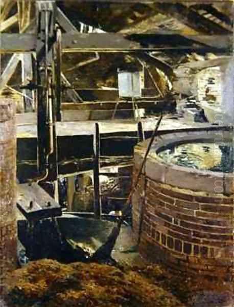 The Old Brewery 3 Oil Painting by Leon Henri Marie Frederic