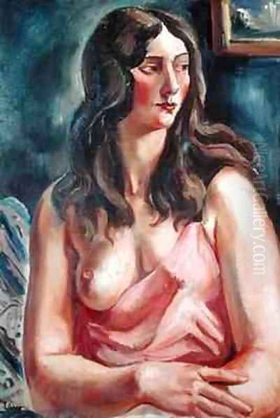 Figure of a Woman Oil Painting by Andre Favory