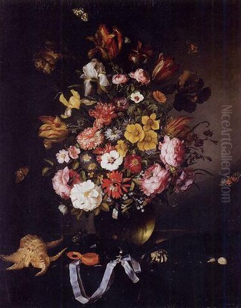 Still Life Oil Painting by Adriaen Pietersz. Van De Venne