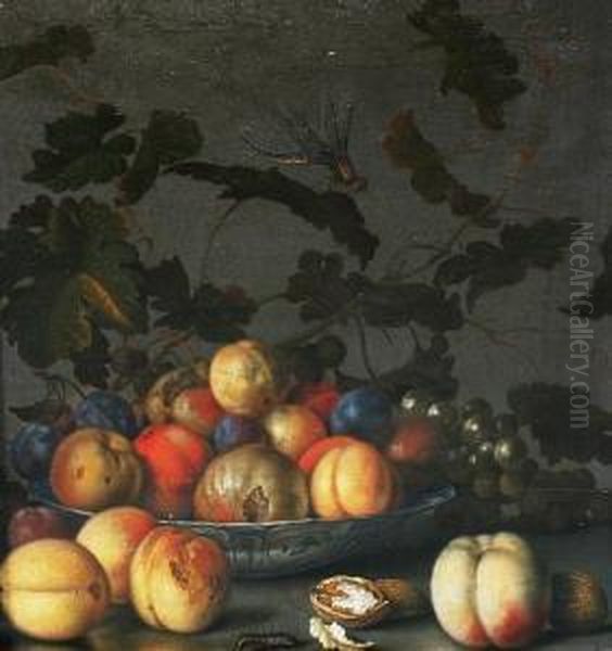 Wan-li-kraak Oil Painting by Balthasar Van Der Ast