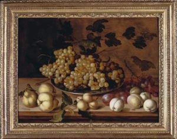 Still Life Oil Painting by Balthasar Van Der Ast