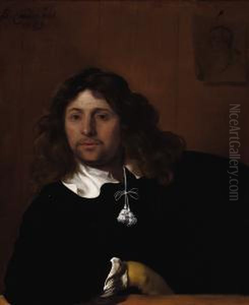 Portrait Of A Gentleman Oil Painting by Bartholomeus Van Der Helst