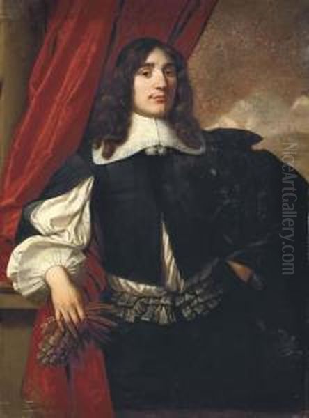 Portrait Of A Gentleman Oil Painting by Bartholomeus Van Der Helst