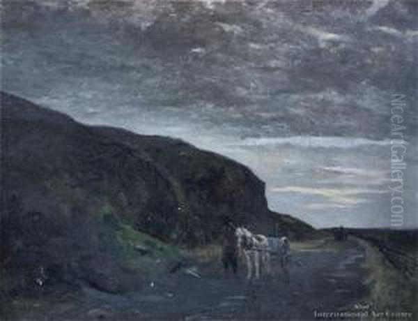 Sumner Road Oil Painting by Petrus van der Velden