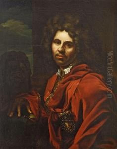 Selbstportrait Adriaen Van Der Werffs Oil Painting by Adriaen Van Der Werff