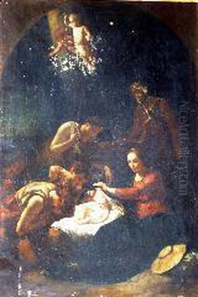 Adorazione Dei Pastori Oil Painting by Adriaen Van Der Werff