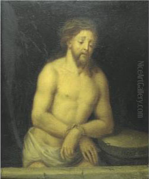 Man Of Sorrows Oil Painting by Adriaen Van Der Werff