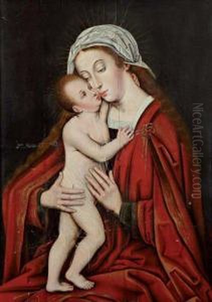 Vierge A L'enfant Oil Painting by Rogier van der Weyden