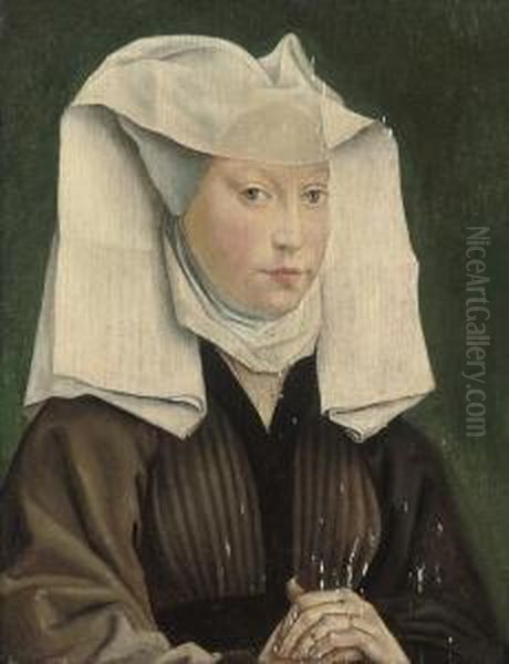 Portrait Of A Young Woman Oil Painting by Rogier van der Weyden