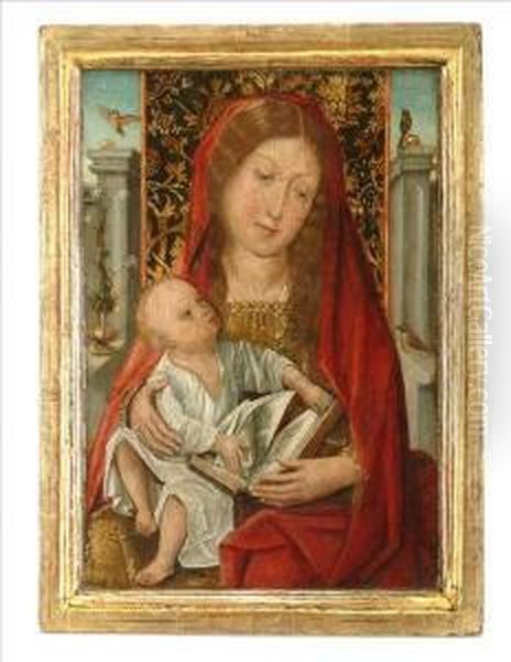 Madonna Andchild Oil Painting by Rogier van der Weyden