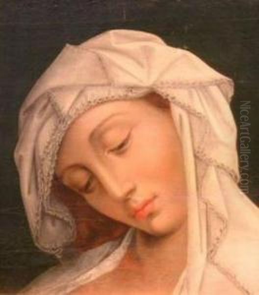 The Virgin Lost In Thought Oil Painting by Rogier van der Weyden