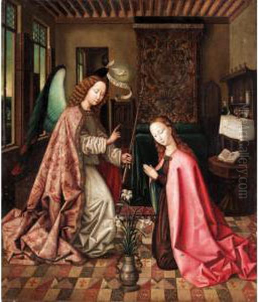 The Annunciation Oil Painting by Rogier van der Weyden