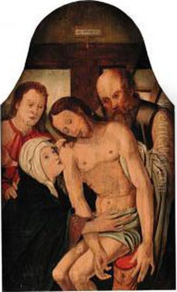 The Descent From The Cross Oil Painting by Rogier van der Weyden