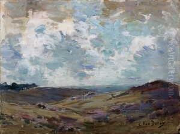 Landschaft Oil Painting by Emile Van Doren