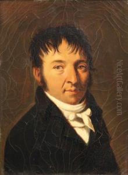 Portrait D'homme Oil Painting by Henri Nicolas Van Gorp