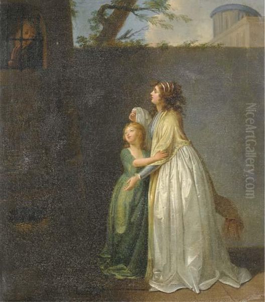 La Derniere Visite Oil Painting by Henri Nicolas Van Gorp