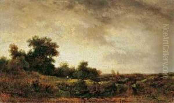 Waldlandschaft Oil Painting by Remigius Adriannus van Haanen