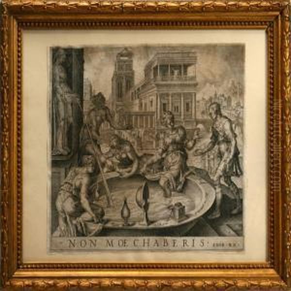 Non Moe Chaberis Oil Painting by Maerten van Heemskerck