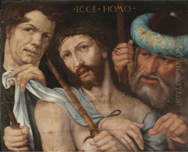 Ecce Homo Oil Painting by Jan Sanders Van Hemessen