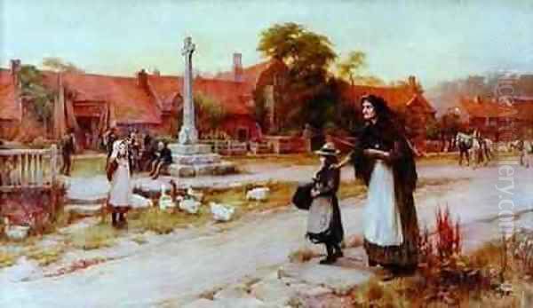 A Life of Shadows Oil Painting by William Gilbert Foster