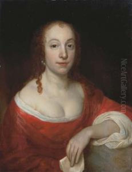 Portrait Of Lady Oil Painting by Samuel Van Hoogstraten