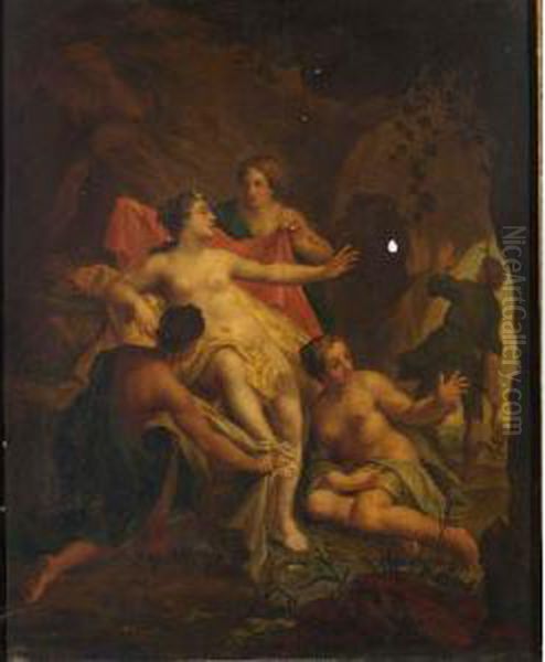 Diana And Actaeon Oil Painting by Hendrick Van Limborch