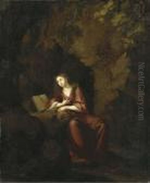 The Penitent Magdalen Oil Painting by Pieter van Lint