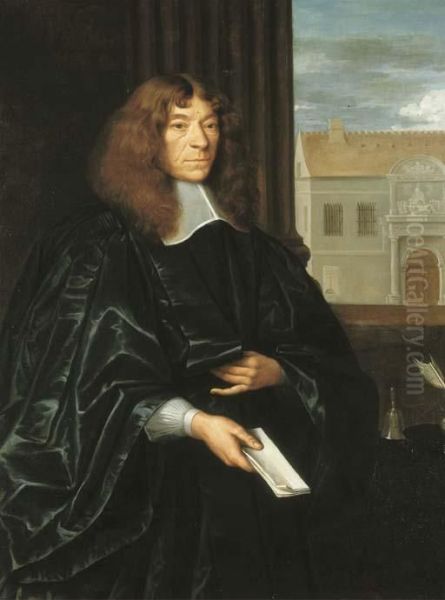 Portrait Presume De Jean De Gomont, Administrateur De L'hopital Dela Pitie by Jacob van Loo