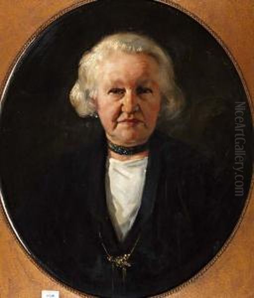 Portret Van De Moeder Van De Schilder Oil Painting by Han Van Meegeren