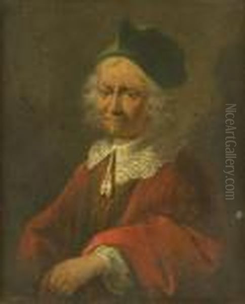 Portrait Of A Gentleman Oil Painting by Frans van Mieris