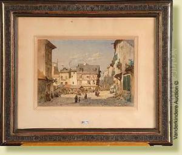 Lemarche Neuf Anime A Bordeaux Oil Painting by Jean Baptiste van Moer