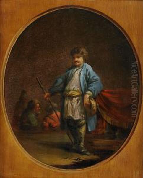 Jean Baptiste Oil Painting by Jan-Baptiste Vanmour