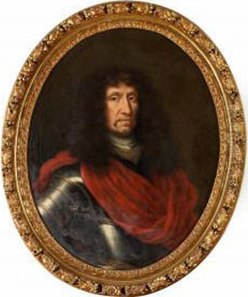 Friherre Gustaf Baner Oil Painting by Marten I Van Mytens