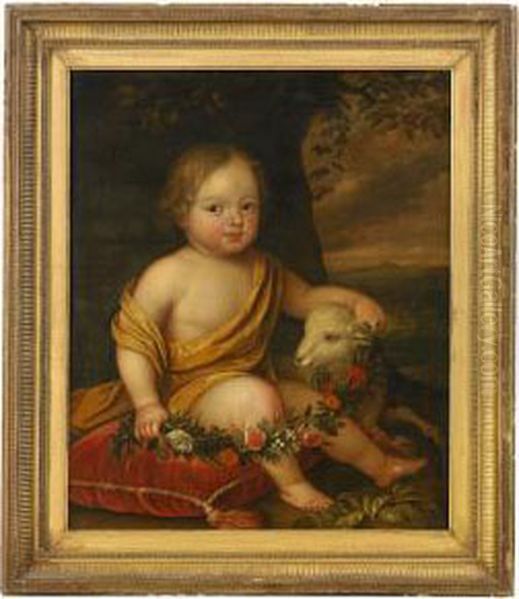 Johannes Doparen Oil Painting by Marten I Van Mytens