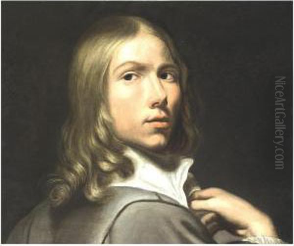 Portrait Of A Young Boy Oil Painting by Jacob Ii Van Oost