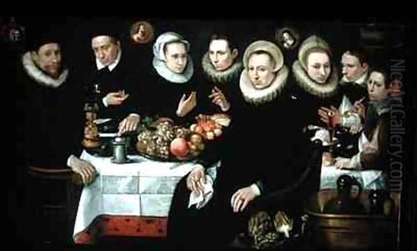 The Family of Adrien de Witte 1555-1616 by Hieronymus Francken