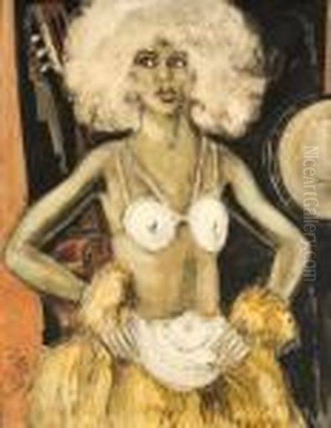 Mulatre Oil Painting by Henri Van Straten