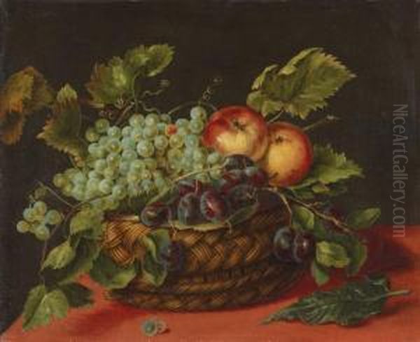 Stillleben Mitfruchtekorb Oil Painting by Adriaen van Utrecht