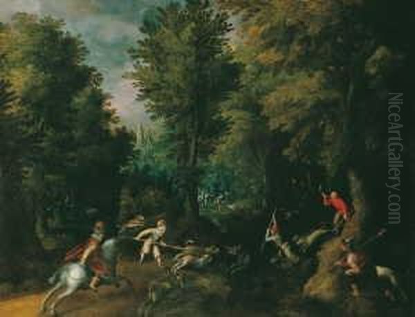 Zugeschrieben Oil Painting by Frederik van Valkenborch