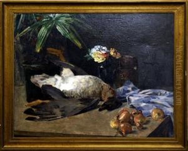 [nature Morte] Oil Painting by Gustave Vanaise